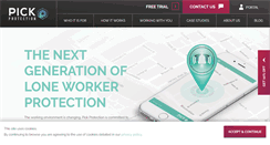 Desktop Screenshot of pickprotection.com